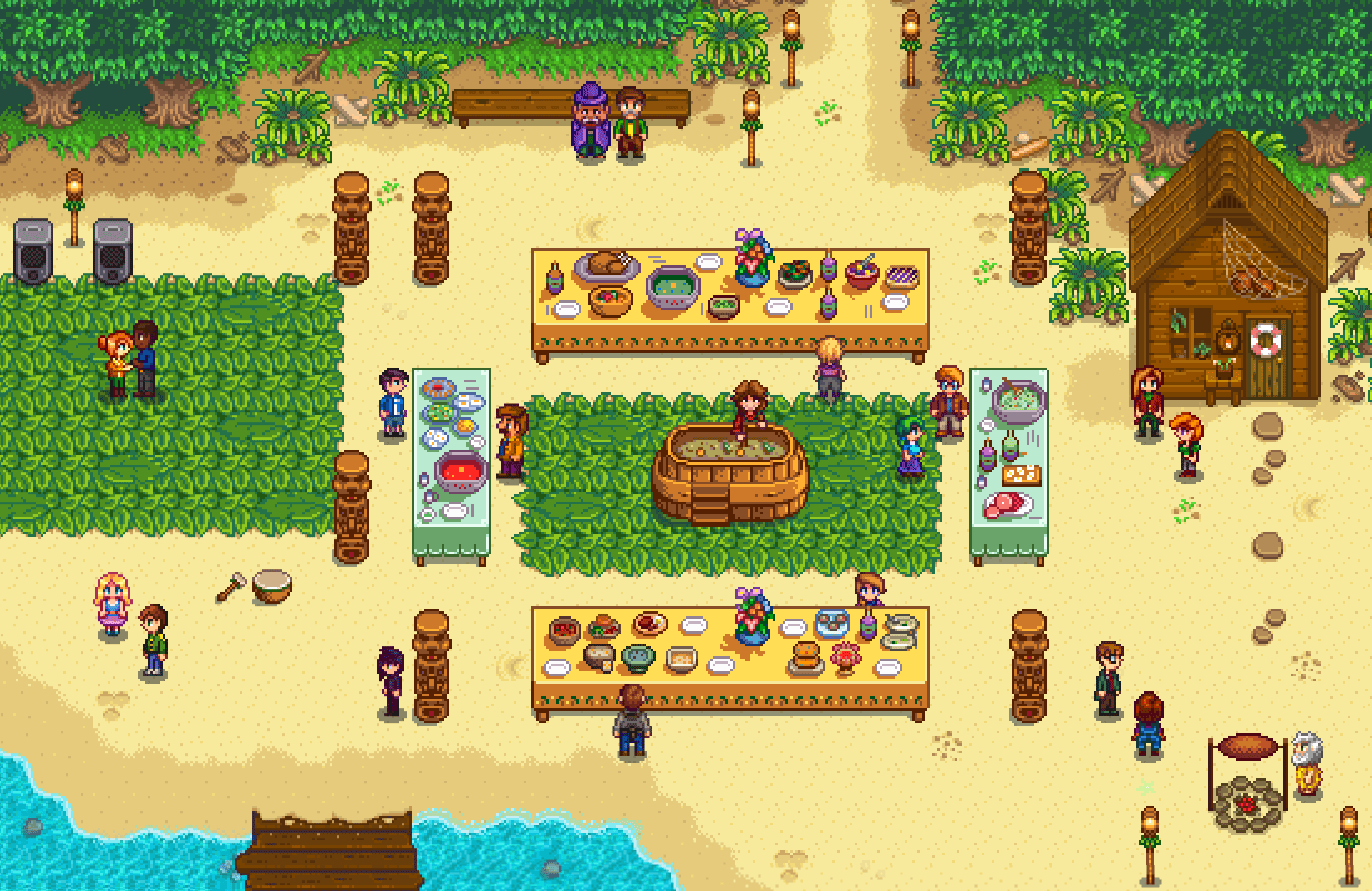 Luau — Das Suppenfest am Strand